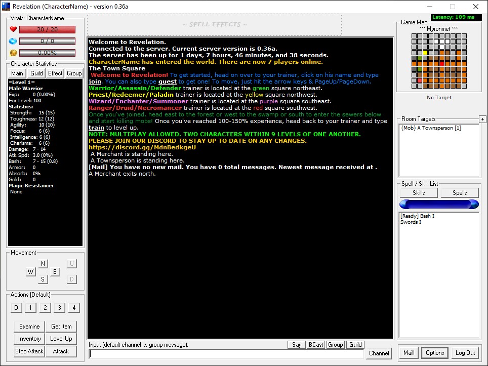 Revelation Client Interface